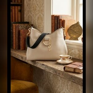 See By Chloe Cream Shoulder Bag
